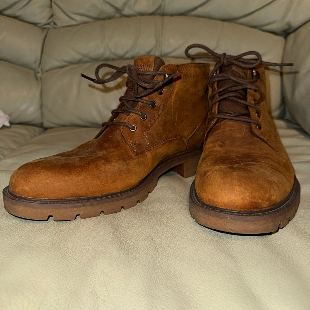 Men's Timberland Brown Suede Boots